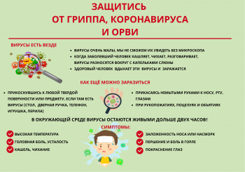 О мерах профилактики гриппа и ОРВИ